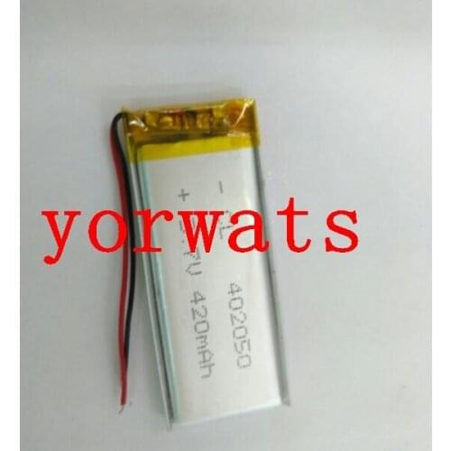 New Hot A Rechargeable Li-ion Cell 3.7V polymer lithium battery 402050 042050 direct sale MP3 Bluetooth pedometer