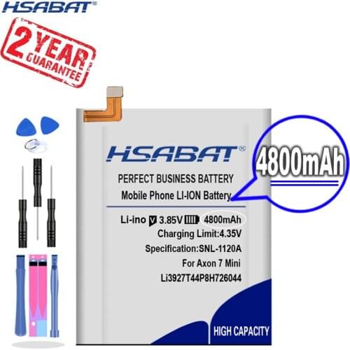 New Arrival [ HSABAT ] 4800mAh Li3927T44P8H726044 Replacement Battery for ZTE Axon 7 Mini 5.2 Inch