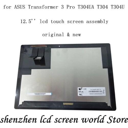 Original touch display matrix LCD screen for ASUS Transformer 3 Pro T304UA T304 T304U 12.6 inch tablet touch screen