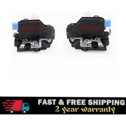 Pair FRONT L + R Lock Actuator 3B1837015AQ 3B1837015BC 3B1837016BC 3B1837016CC 5J1837016 FOR VW T5 POLO SKODA FABIA ROOMSTER