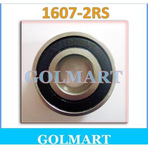 3pcs/lot 1607 2RS ABEC-1 7/16"x29/32"x5/16" inch Shielded Ball Bearings 11.11mm x 23.02mm x 7.94mm 1607RS