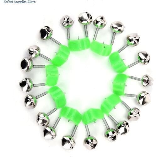 10pcs/lot Fishing Alarm Plastic Bite Alarm Fishing Bell Fishing Tackle Accessories fishing accessories