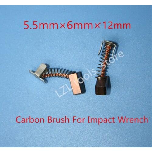 4PCS Carbon Brushes Replace for BOSCH GDS18V-Li Impact Wrench GDS 18V Li S21 2609199169 GDS 18 V-LI GDS 14.4 V-LI impact driver