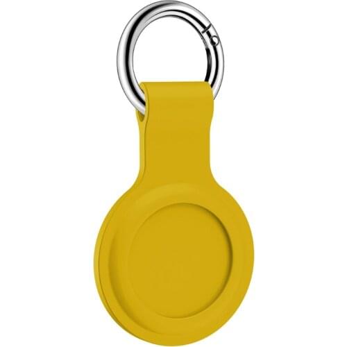 Protective Cover Soft Silicone Case Shell Location Tracker Protector With Buckle for AirTags Bluetooth Tracker Accessories