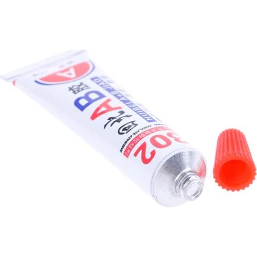 Liquid Strong Super AB Glue 302 Metal Wood Fabric Rubber Leather Plastic UV Adhesive Universal Cyanoacrylate Epoxy Glue