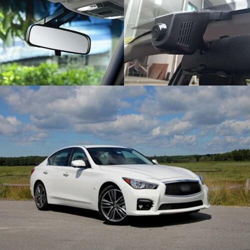 BigBigRoad For infiniti q50 qx60 q50l Car Wifi DVR Novatek 96658 G-sensor Dash camrea fhd 1080p night vision