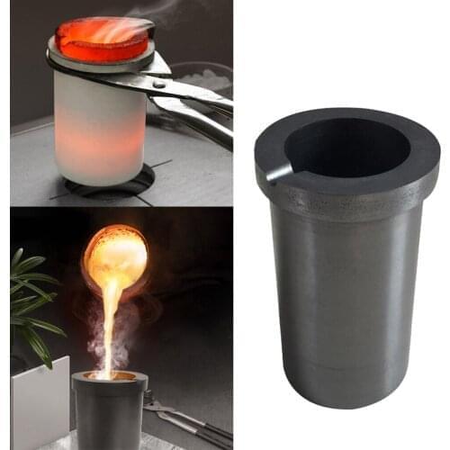 High Purity Graphite Crucible Ingot Mold Cup for Gold Silver Brass Copper