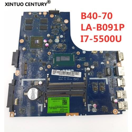 For Lenovo B50-80 original mainboard LA-B091P Laptop motherboard I7-5500U R5-M330 2GB