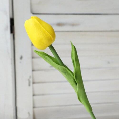 2PCs Tulip Bouquet Artificial Flower Fake Flowers Decoration Wedding Favor Party home decor Photography props