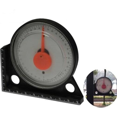 Circular Magnetic Angle Finder Measuring Gauging Tools Saw Digital Spirit Level Gauge Slope Inclinometer Degree Protractor