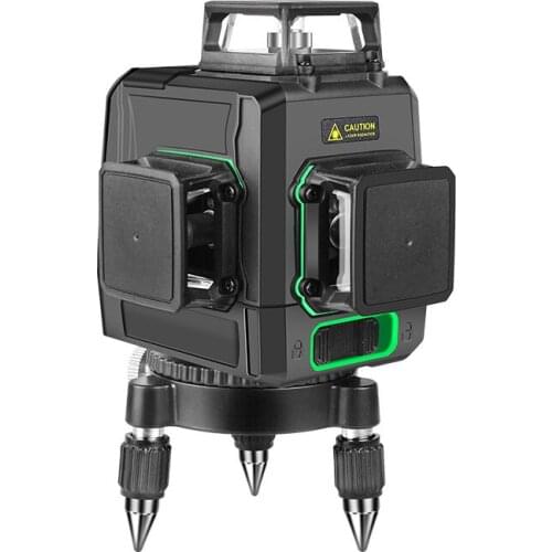 Clubiona CE certificated 3D Line Laser Level 360 Horizontal and Vertical German Laser diode Laser Line with Laser Receiver