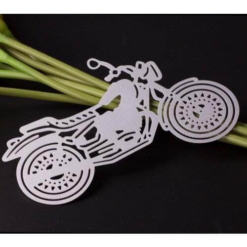 Metal motorcycle die cutting dies for Scrapbooking/DIY Easter wedding Halloween Easter card