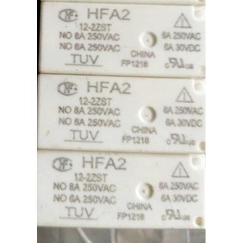 Wholesale 10pcs/lot relay HFA2-12-2ZST