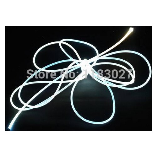 Fiber Optic Strips for Night Flying Single light / 2mm*1.0m weight:7g Power:0.2V 5V red / yellow / blue / white / green