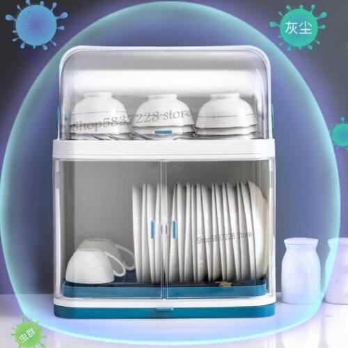 Dust Proof Cover, Drain Cupboard, Kitchen Tableware Storage Rack, Chopsticks Storage Box, Table Top, Cupboard, Plate Box