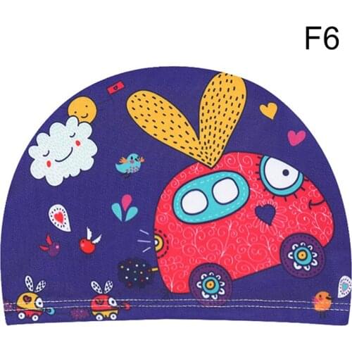 NEW Printing Swimming Hat Designed for Boys and Girls with 2 to 5 Years Suitable for Beach and Pool Swimming
