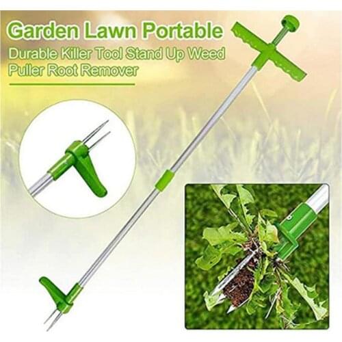 Long Handle Weeder Weed Remover Garden Lawn Grass Root Weed Puller Hand Weeder Manual Weeding Removal Grass Remove Garden Tools
