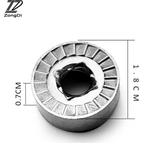 ZD 16X Car License Plate Bolts Frame Chrome Screws for Toyota Corolla Seat Leon Jeep Skoda Fabia Rapid Renault Duster Audi A3 Q7