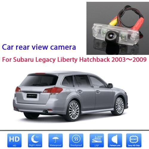 Rear View Camera For Subaru Legacy Liberty Hatchback 2003 2004 2005 2006 2007 2008 2009 CCD Night Vision license plate camera