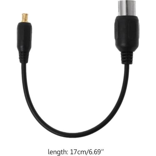 1PC IEC to MCX Antenna Pigtail Cable Adapter Connector For USB TV DVB-T Tuner