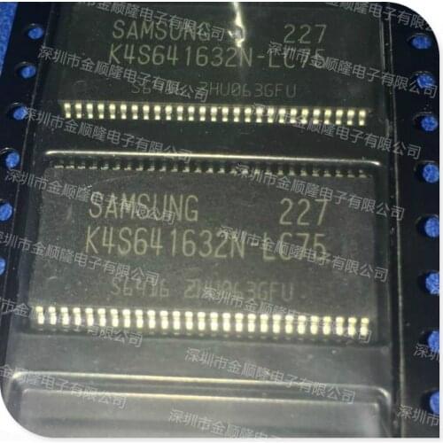 5pieces K4S641632N-LC75 TSOP