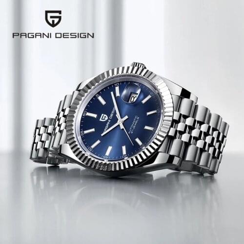 PAGANI Design Watch Mens Top Luxury Brand Automatic Mechanical Watch 2021 Sapphire Glass Lens Stainless Steel Waterproof Watch