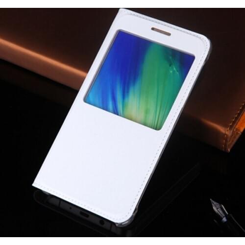 Slim Window View Flip Cover Shockproof Leather Case Cell Phone Carrying Bag Mask For Samsung A3 2016 A310 A3100 A310F A310H