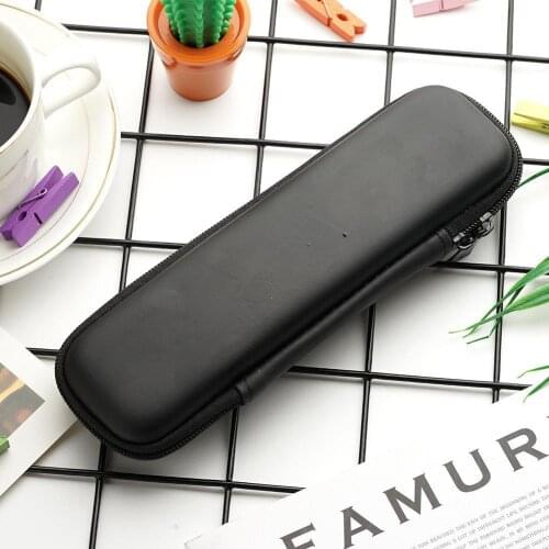 Black Hard Shell Stylus Pen Pencil Case Holder Protective Carrying Box Bag Storage Container for Pen Ballpoint Pen Stylus