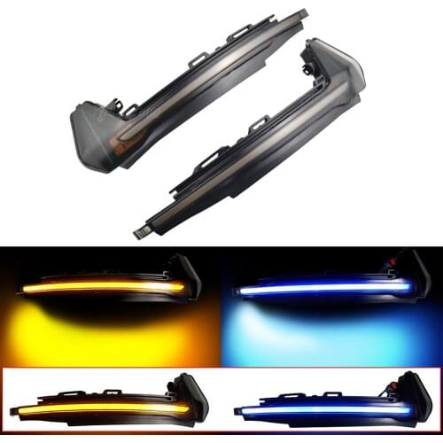 For Audi A1 8X 2011-2017 LED Dynamic Turn Signal Light Flowing Car Side Wing Rearview Mirror Sequential Indicator Lamp Blinker