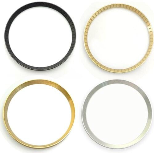 Mod Watch Chapter Ring Brass Silver/Gold /Black For Seiko SKX007 SRPD53 For NH35 NH36 Movement Watch Case Repair Tool Parts