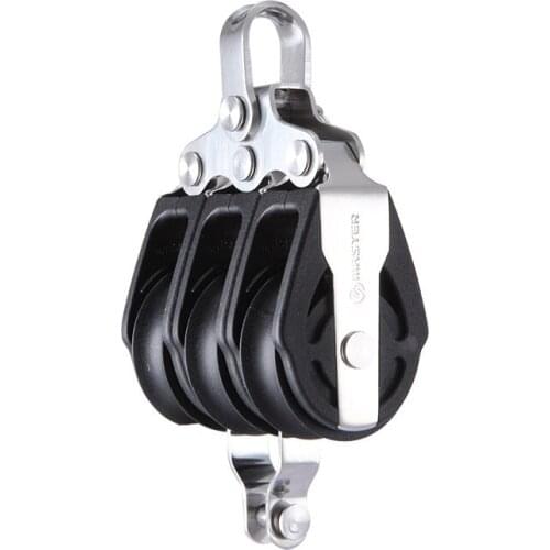 Sailboat Dinghy 29mm 1 1/8 Inch Deluxe Triple Becket Block Small Boat Block Master SPB-2906F