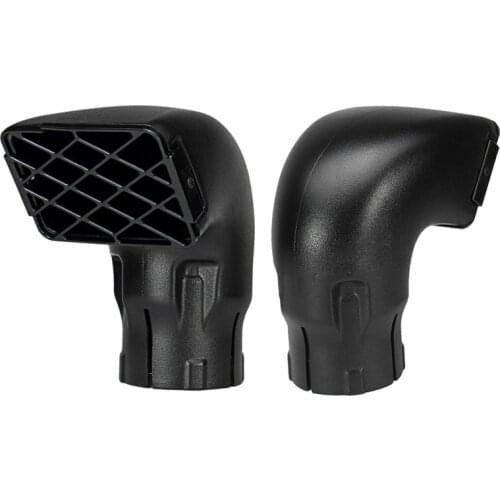 Elbow Wading Head Air Intake Air Ram Snorkel Top Snorkel Head Fit for Toyota Landcruiser Vdj70 Series