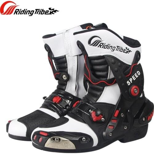 Riding Tribe Motorcycle Boots Shoes Motocross Botas Moto Motoqueiro Motocicleta Botte Botas Para Moto Racing Mens Riding Shoes