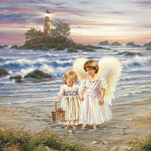 NEW Counted Cross Stitch Kits Needlework Embroidery - 14 ct Aida DMC Color DIY Arts Home Decor - Flowers 111