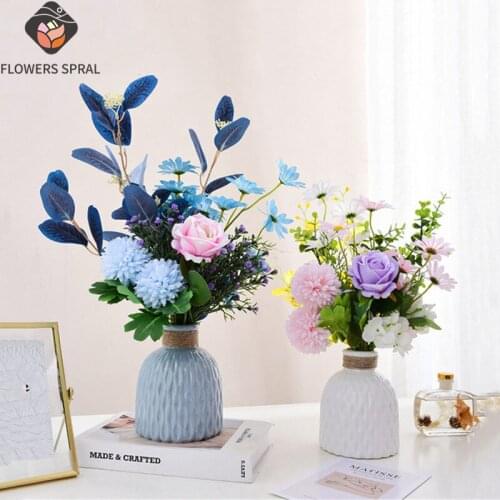 Best Selling Ceramic Vase Modern Home Decoration Hand-Painted Crafts Vase Living Room Room Decoration Hydroponic Vase
