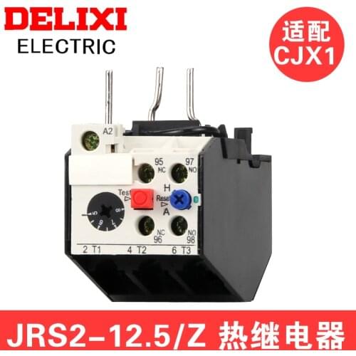 DELIXI Thermal Relay Overload Protection relay JRS1D SP-25/Z LR2 Thermal Overload Relay NR2