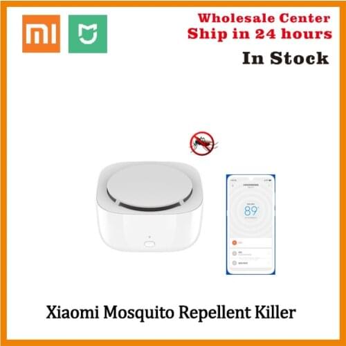 In Stock Xiaomi Mosquito Repellent Killer with LED light in mihome AP Smart Version Phone timer switch use 90 days Work