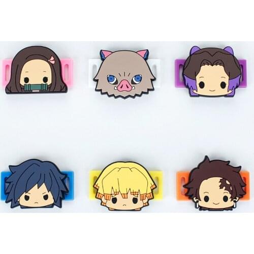 50pcs/lot Disney Cartoon Shoelaces Buckle Shoelace Winder Silicone Buckle Shoelaces Accessories DIY Sneaker Kits Shoe Decoration