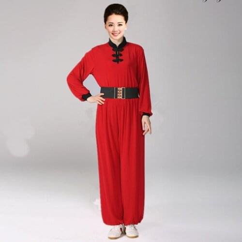 Tai Chi Uniform Traditional Chinese Clothes Taichi Wushu Clothing Martial Arts Suit Kung Fu Morning Exercise Sportswear 11020