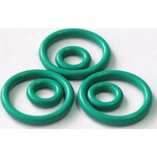 CS1.9mm xOD33/34/35/36/37/38/39/40/41/42/43/44/45mm Fluorine rubber O-ring green brown black