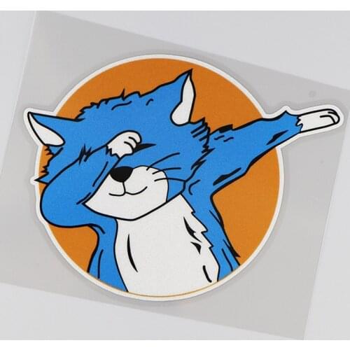 Car Styling Vinyl Decals Lovely Cat Motorcycle Bike Auto Body Oil Tank Decorate Stickers