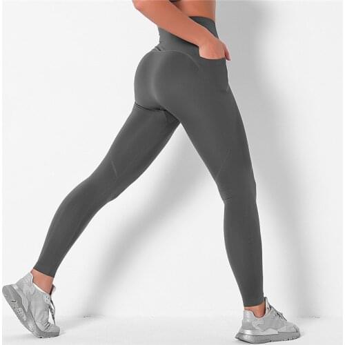 KardelSharpeye Women Energy Seamless Yoga Leggings With Pockets Sports Pants 2021 New Workout Gym Leggings Push Up Yoga Pants
