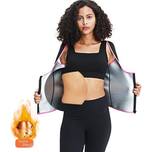 Womens Binders And Shapers Neoprene Body Shaper Modeling Strap Waist Trainer Sauna Vest Corset Slimming Fitness Shapewear