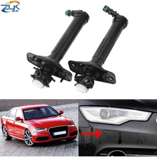 ZUK For Audi S6 RS6 A6 Allroad Avant Quattro C7 2011-2016 Front Headlight Washer Water Sprayer Nozzle Jet Pressure Cylinder Pump