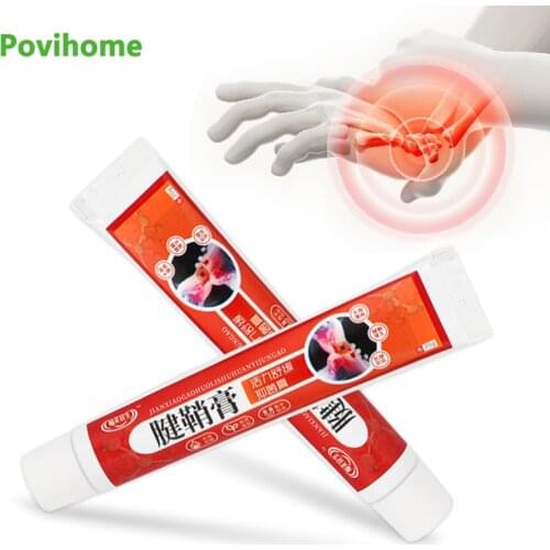 1/2/3pc Tendon Sheath Analgesic Cream Wrist Hallux Joint Medical Ointment Tenosynovitis Orthopedic Arthritis Pain Relief Plaster