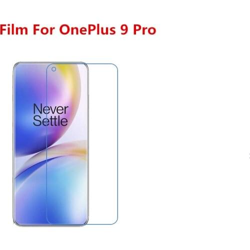 1/2/5/10 Pcs Ultra Thin Clear HD LCD Screen Protector Film With Cleaning Cloth Film For OnePlus 9 Pro