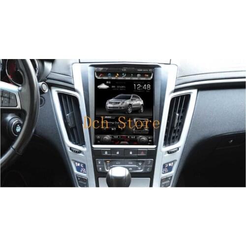 10.4 inch Vertical Screen Tesla Style Android 9.0 Car DVD player GPS for Cadillac Old CTS 2007-2012 navigation radio stereo px6