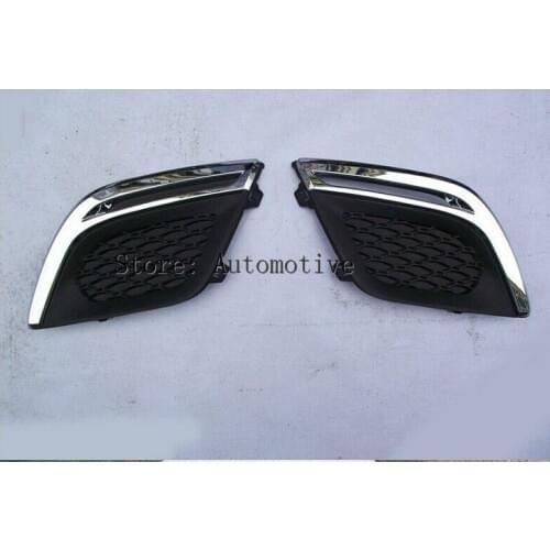 2009-2013 for Volvo XC60 Chrome Front Fog light Lamp Cover Trim