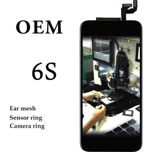 5pcs Display For iPhone 6S LCD OEM Touch Screen Digitizer Aseembly Mobile Phone Repair Screen Replacement 3D Touch