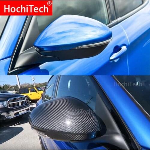 For Alfa Romeo Stelvio 2016 2017 2018 2019 Accessories 100% Real Carbon Fiber Side Mirror Cover Cap Replacement Caps Shell